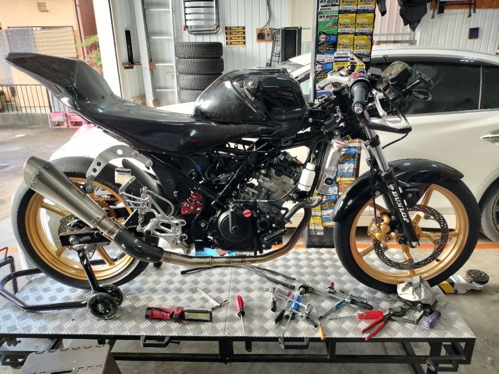 KN企画 GSX-R125/150・GSX-S125/150 RCB 鋳造ホイール前後セット