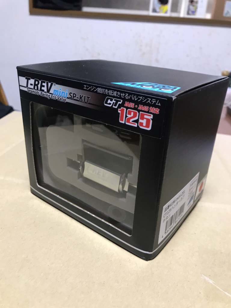 テラモト CT125ハンターカブ T-REVmini SPキット（チタン