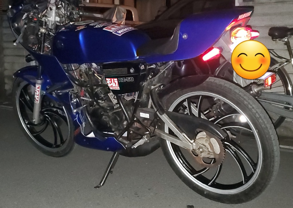 クレーバーウルフ製 RZ50用フェンダー CLEVER WOLF クレバーウルフ フロントフェンダー RZ50 YAMAHA
