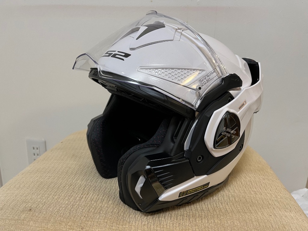 LS2 HELMETS エルエスツーヘルメット ADVANT-X F（ホワイト） サイズ