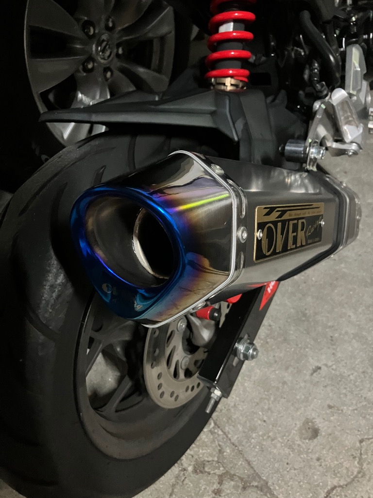 OVER RACING オーバーレーシング GROM TT-Formula RS フルチタン