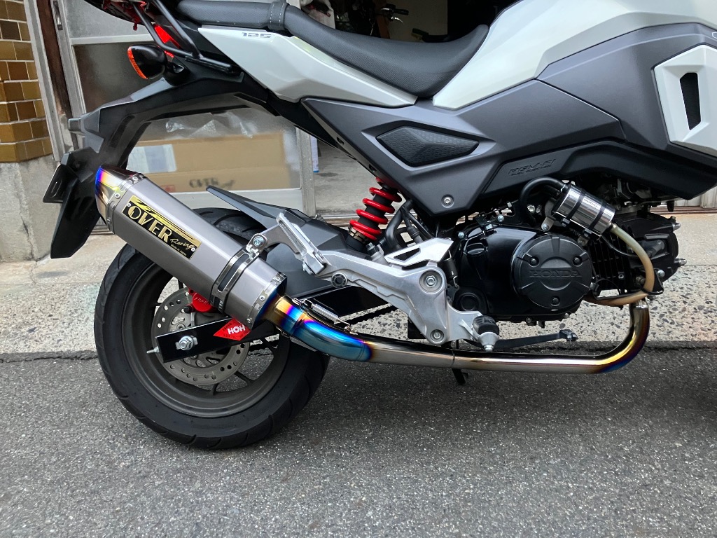 OVER RACING オーバーレーシング GROM TT-Formula RS フルチタン