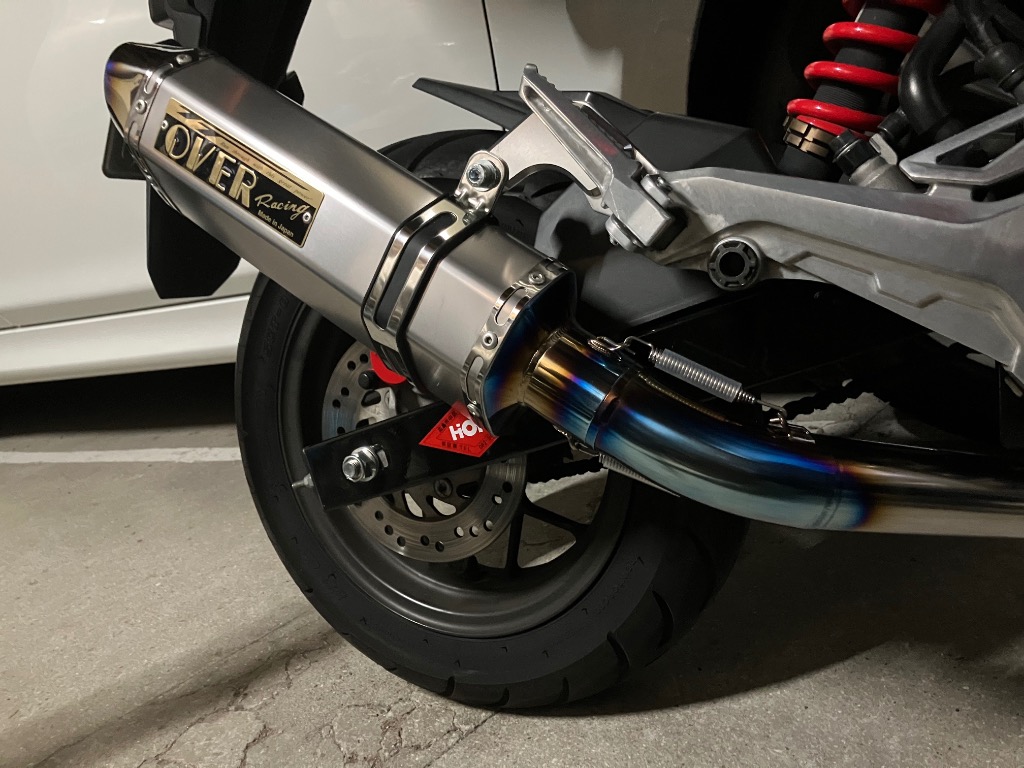 OVER マフラー OVER RACING オーバーレーシング GROM TT-Formula RS フルチタン