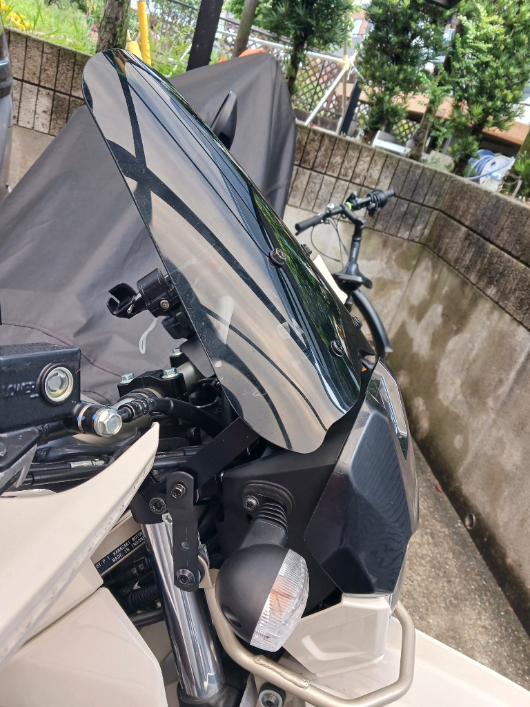 ワールドウォーク セロー250 ウインドシールド ws-20s スモーク