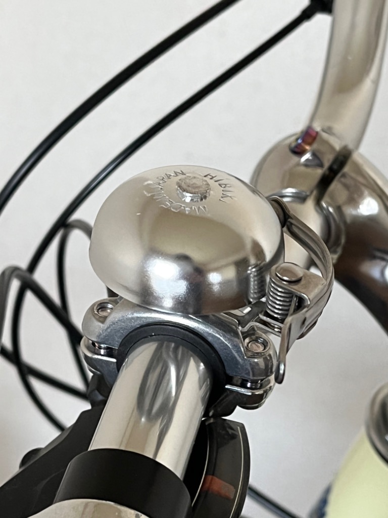 扇工業（自転車） 自転車用ベル（ひびきベル）OH-2300A ゴングタイプ