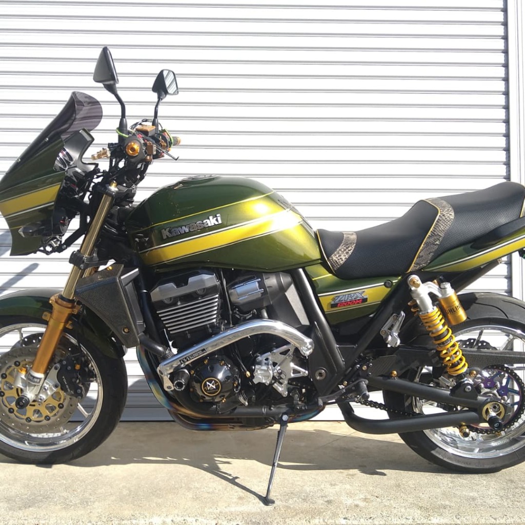 4点セット OVER RACING オーバーレーシング ZRX1200DAEG/ZRX1200 サブ
