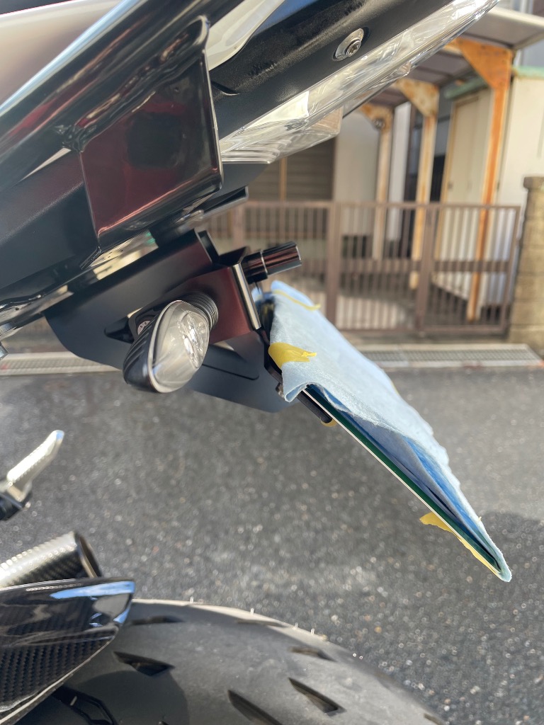 HURRICANE ハリケーン S1000RR フェンダーレスキット（ブラック
