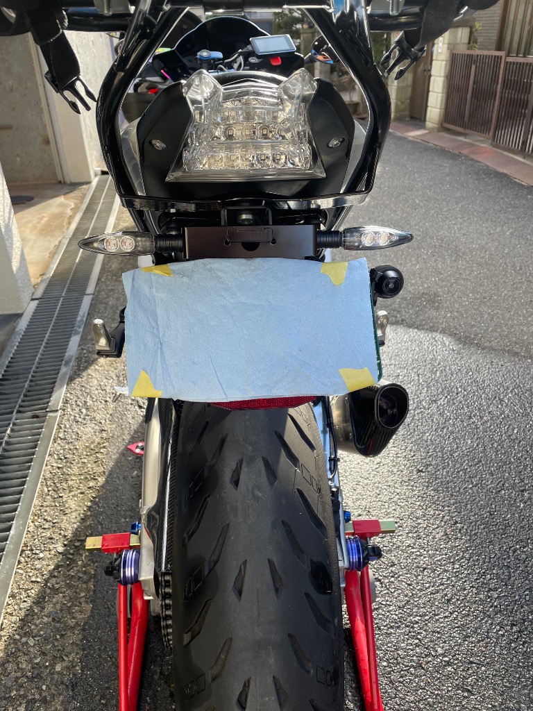 HURRICANE ハリケーン S1000RR フェンダーレスキット（ブラック