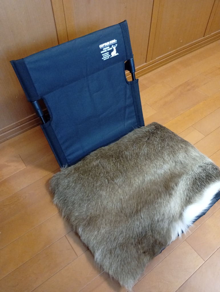 【スカンジナビア トナカイ】本革 毛皮 ラグ 座布団 新作】トナカイ毛皮 シートパッド 天然 敷物 座布団