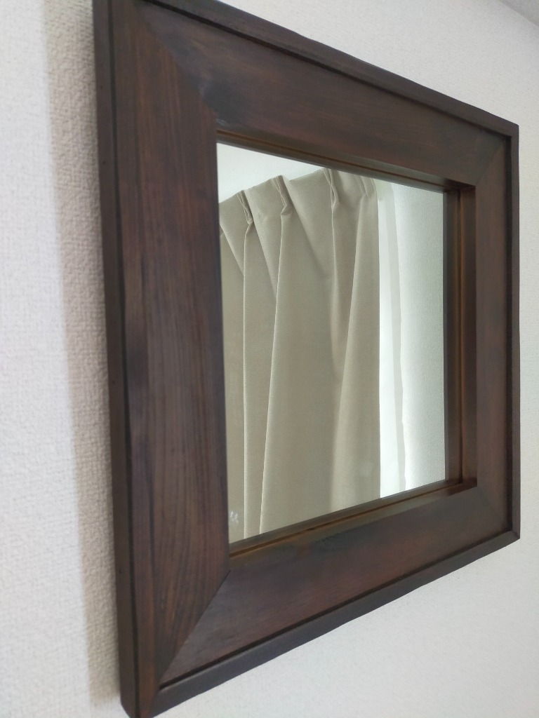 鏡 ウォールミラー 壁掛け おしゃれ 日本製 北欧 CAM-Lframe