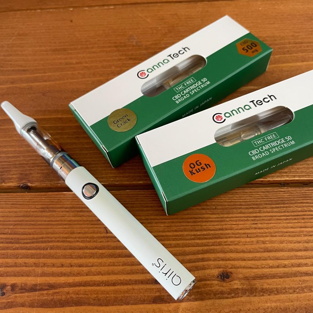 高濃度 CBD リキッド カートリッジ 85% or 50％ CBD 500mg CannaTech PREMIUM 510型 国産 日本製 ブロードスペクトラム  ベイプ :Canna-c-liquid-ss:CBD by CannaTech 通販 