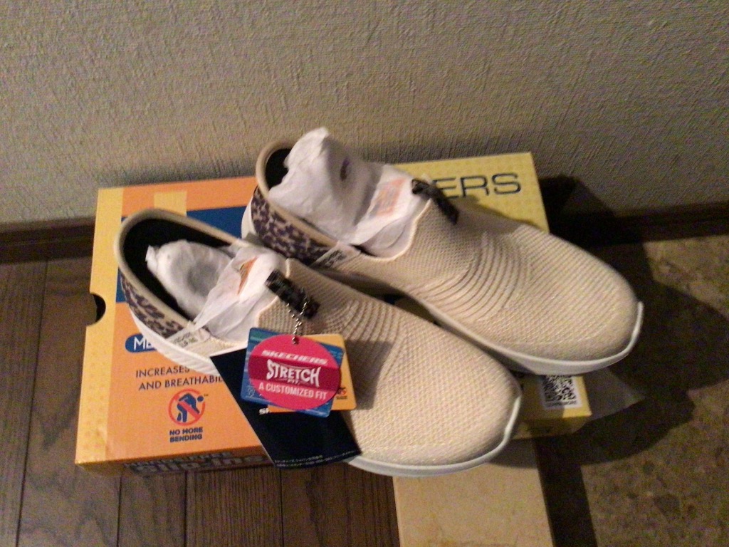 SKECHERS スケッチャーズ 149712-bkld 白 レディース 靴 Slip
