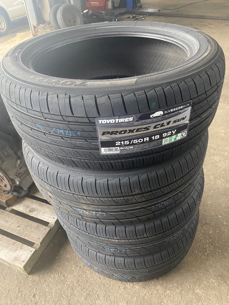 TOYO PROXES CL1 SUV 215/50R18 4本セット TOYO TIRES PROXES CL1 SUV 215/50R18 92V タイヤ×4本セット