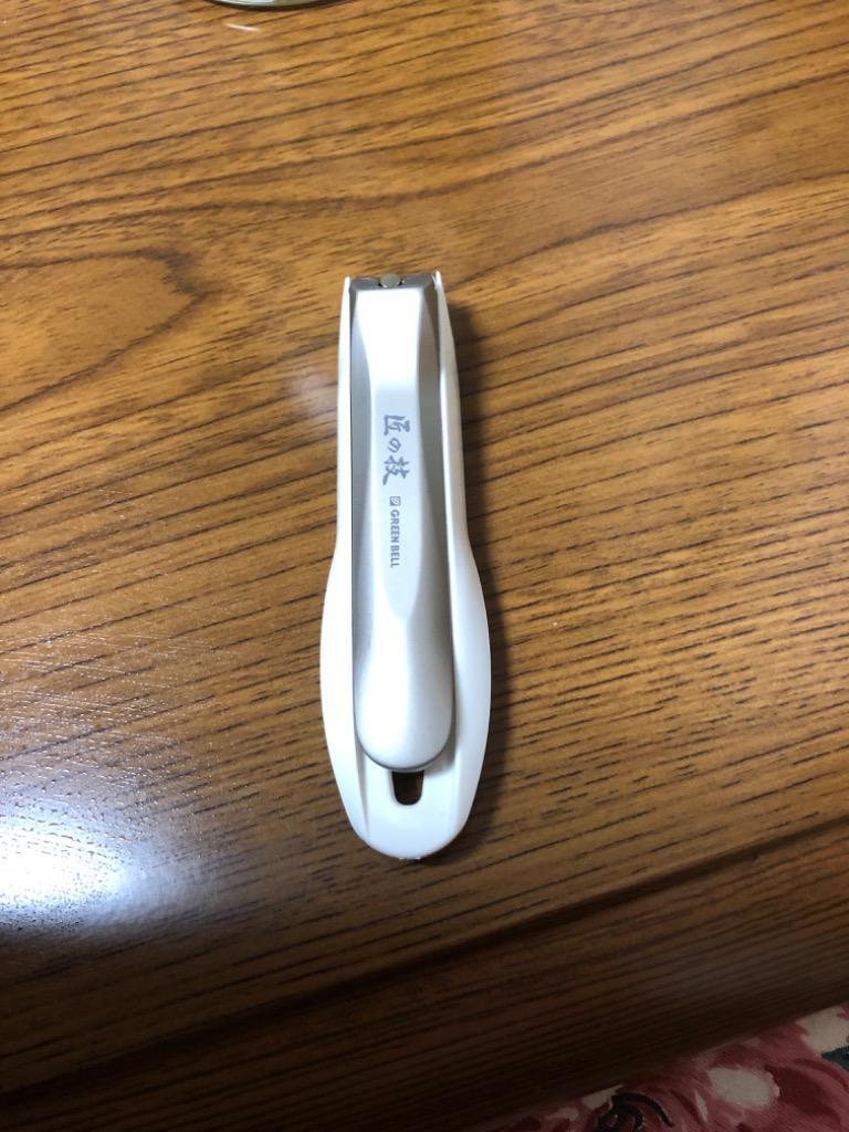 匠の技 刃間の広いステンレス製つめきり グリーンベル G-1203