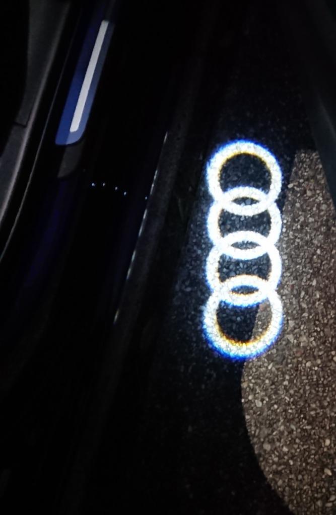 アウディ カーテシランプ Audi LED プロジェクター ランプ 左右2個