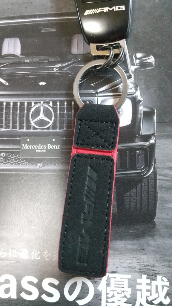メルセデスベンツ用 キーホルダー benz ストラップ AMG