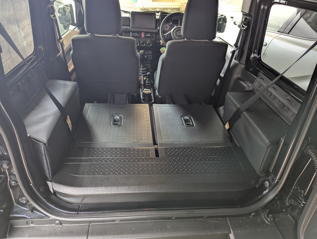 ジムニー ジムニーシエラ JB64 JB74 W リア ラゲッジ ボックス