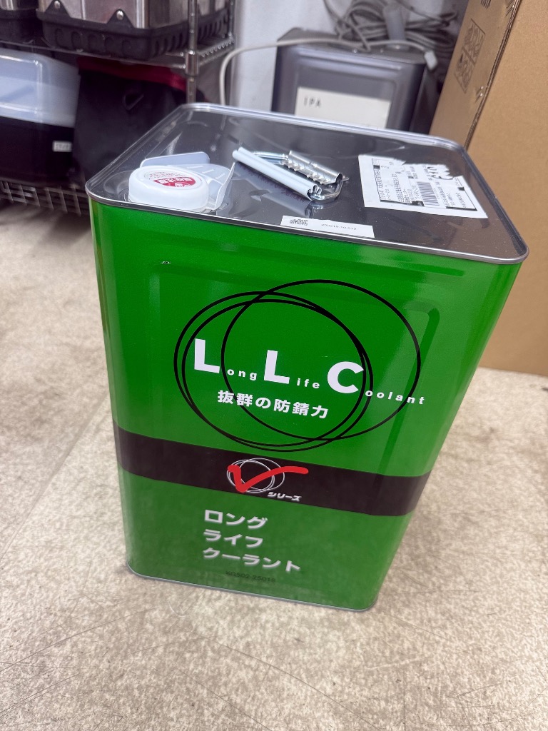 スーパーロングライフクーラント　18L ○日産 スーパーロングライフクーラント ブルー 18L(一斗缶