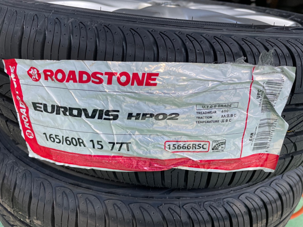 NEXEN ネクセン ロードストーン ユーロビズ HP02 165/60R15 77T