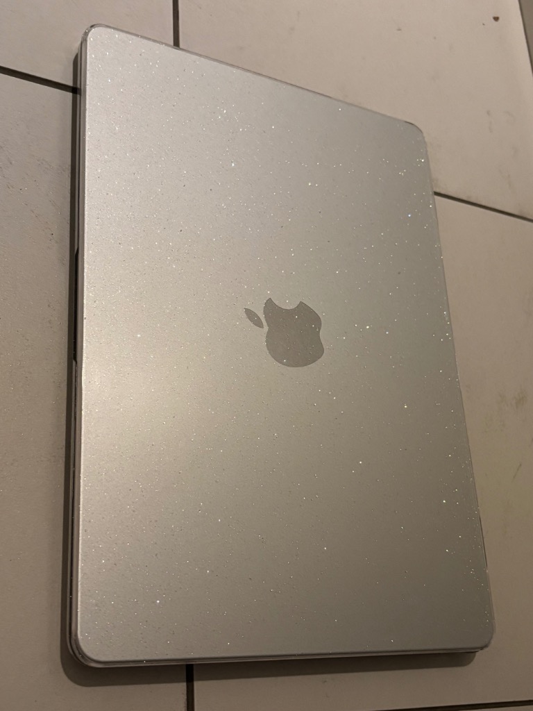 キラキラ クリア MacBook Air 13.6 Pro 13 15 M5 A3449 pro 14 16 M4