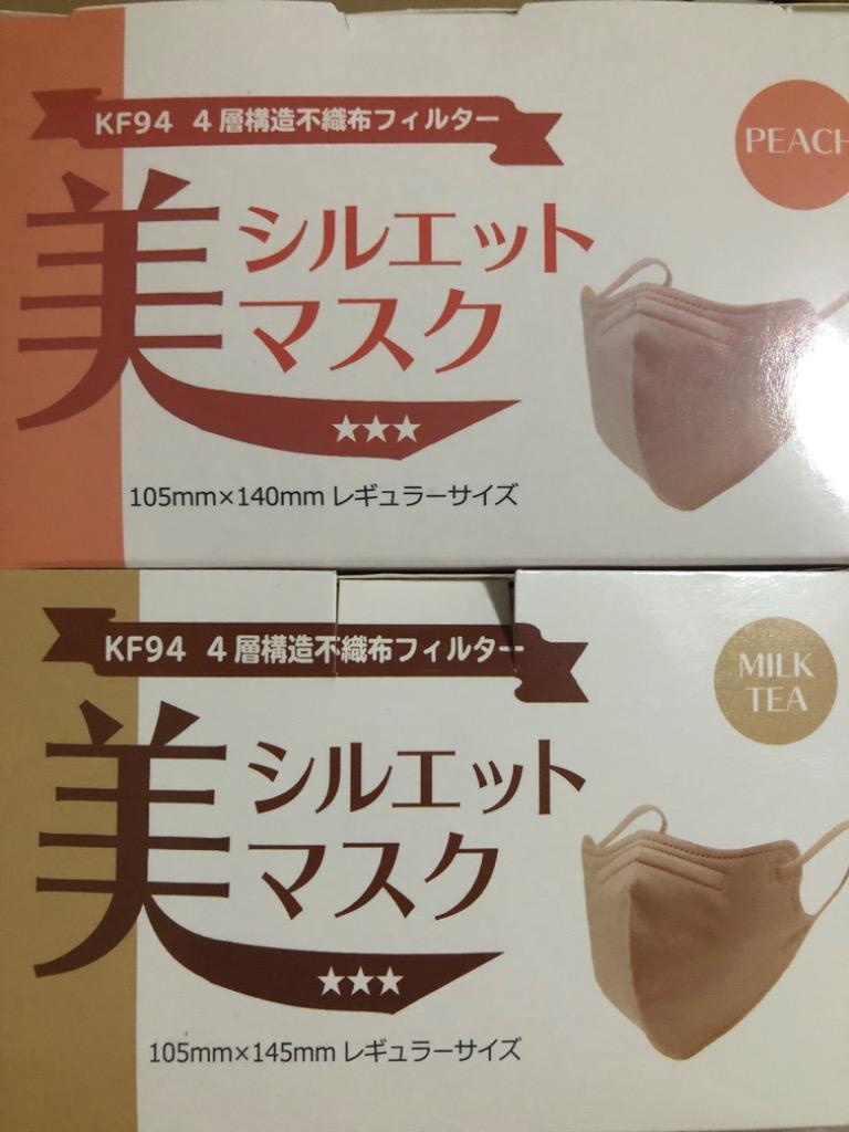 美シルエットマスク KF94 4層構造不織布フィルター 立体3Dマスク レギュラーサイズ30枚入り :r-l:キャラクター雑貨 ラフラフ - 通販 -  Yahoo!ショッピング