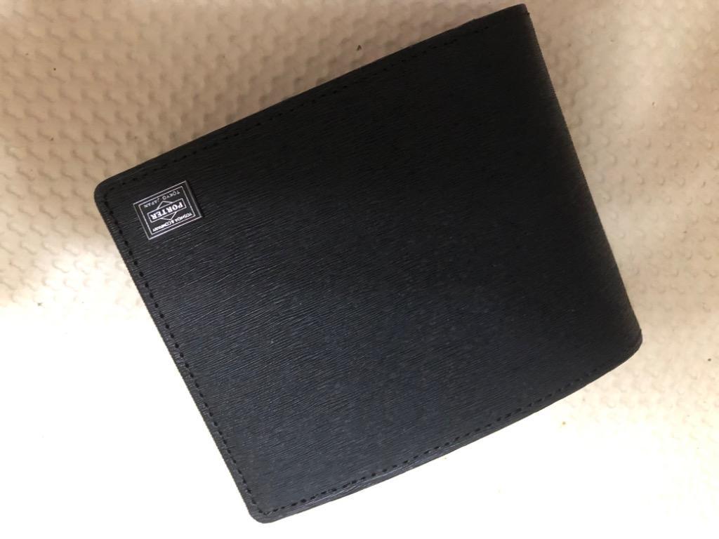 未使用 PORTER 黒 レザー 革財布 【052-02204】 Amazon | [ポーター] 二つ折り財布 カレント ブラック | PORTER