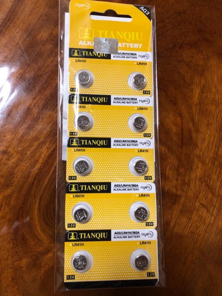 TIANQIU LR41 ×１０個 在庫あり 大量入荷 TIANQIULR41 LR41H LR41ボタン電池 アルカリ １０個 対応  :01lr41tq-10:センフィル - 通販 - Yahoo!ショッピング
