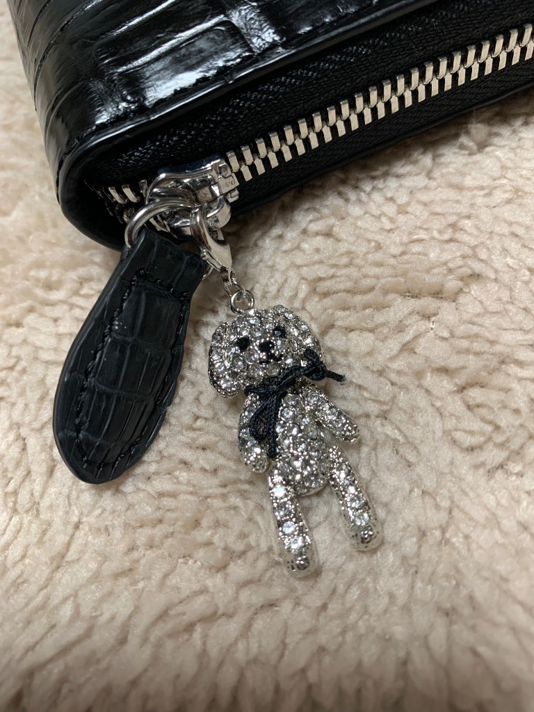 アクセサリー チャーム パーツ アニマル ドッグ 犬 ワンチャン 18K