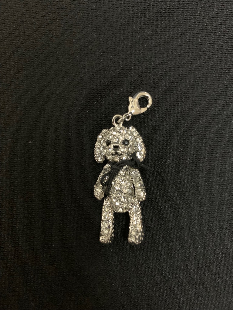 アクセサリー チャーム パーツ アニマル ドッグ 犬 ワンチャン 18K