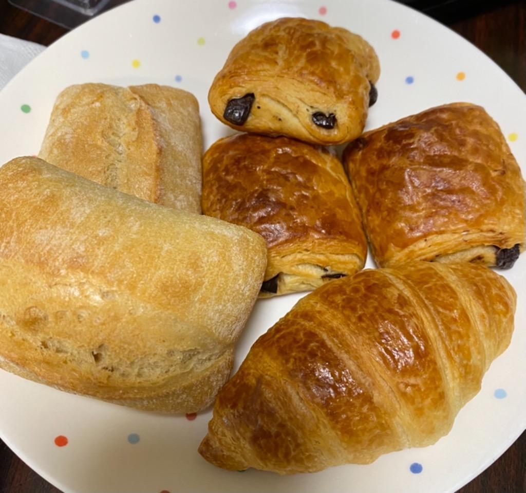 フランス産冷凍パン4種48個［クロワッサン、パンオショコラ