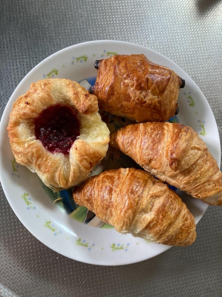 フランス産冷凍パン4種48個［クロワッサン、パンオショコラ