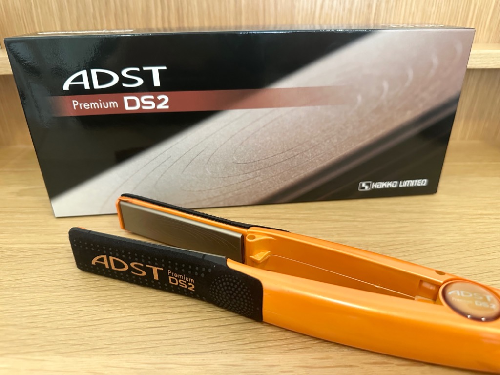 ADST ADST Premium DS2 FDS2-25（パールオレンジ） ヘアアイロン - 最 