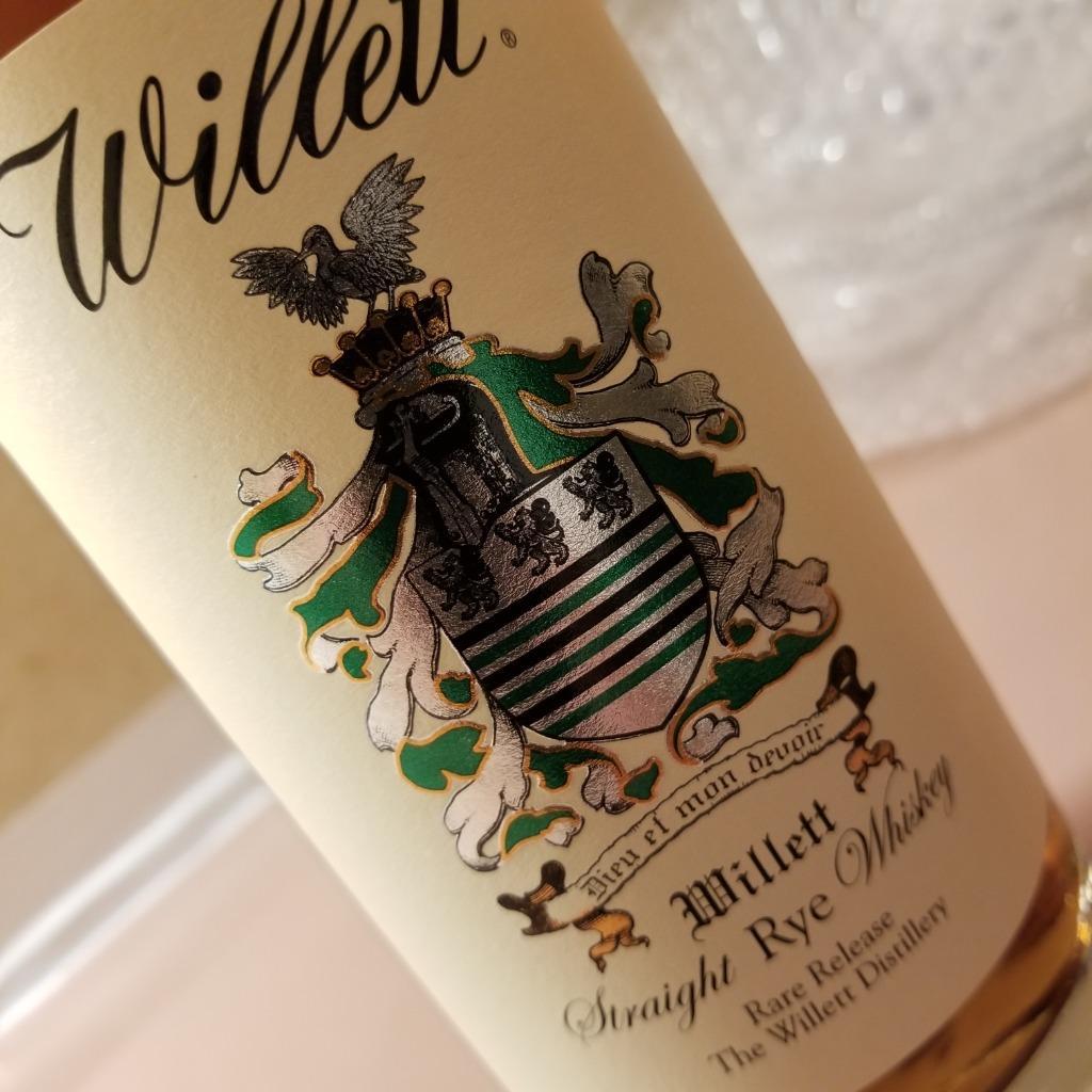 Willett ウィレット ファミリーエステート ライ 750mlびん 1本