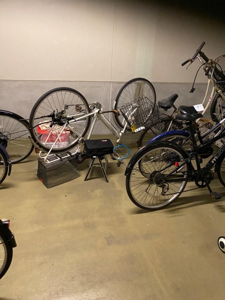 26インチ外装6段ギア付自転車用両立スタンド センタースタンド