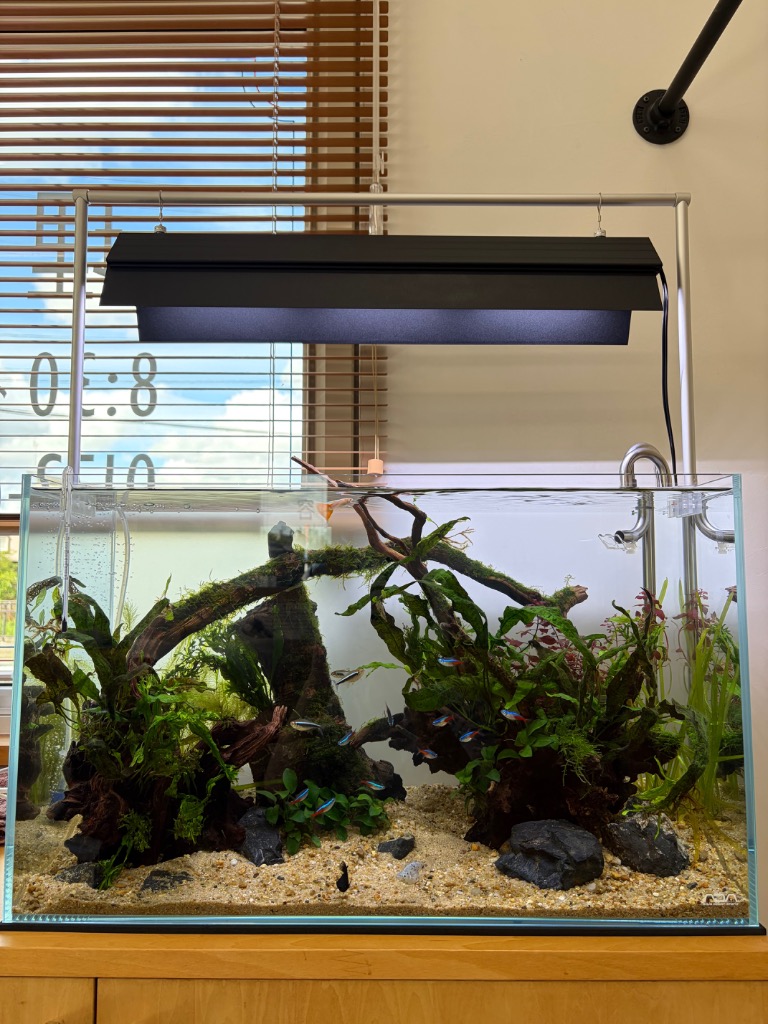 Leaf Corp 60cm水槽用 丈夫な塩ビ製バックスクリーン 60