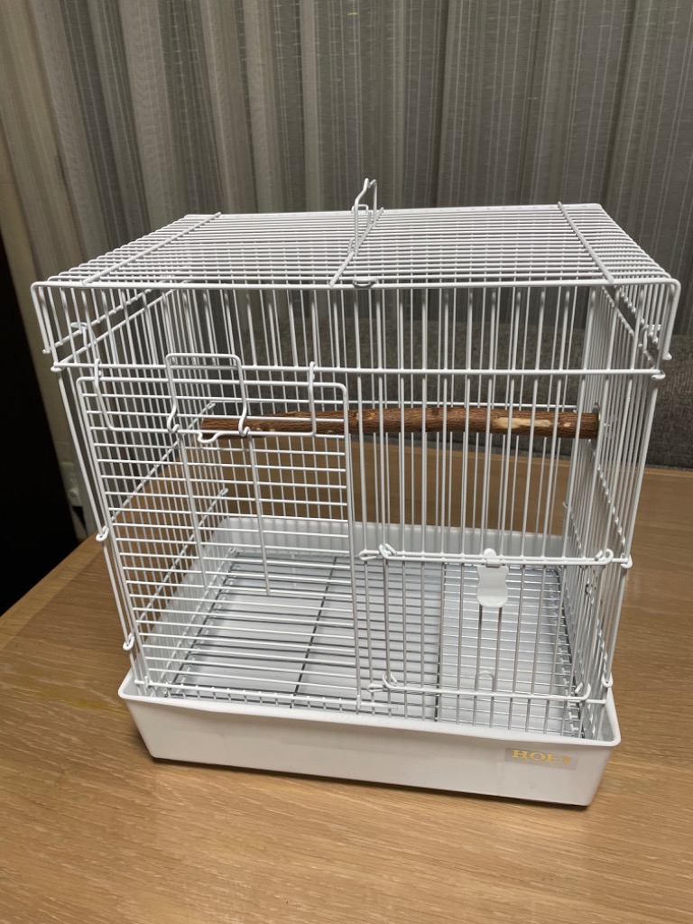 HOEI R550M-P 鳥かご ホワイト美品！おしゃれでンテリアにも合います♡ HOEI R550M-P 鳥かご ホワイト美品！おしゃれでンテリアにも合い