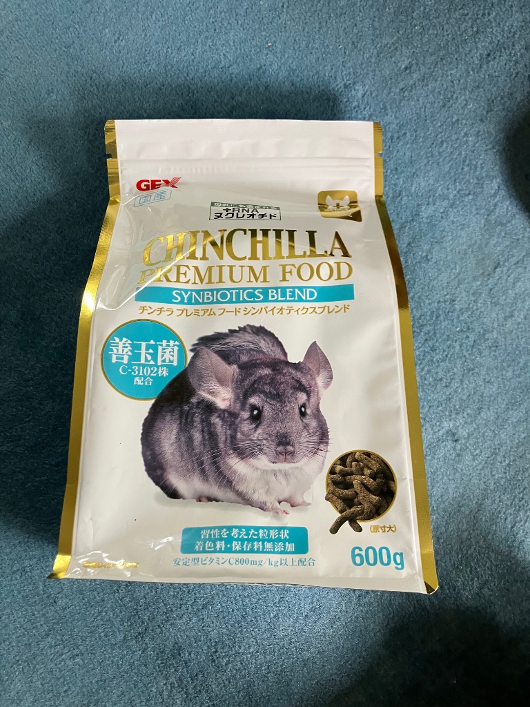 GEX（ジェックス） 送料無料 チンチラの餌 チンチラプレミアムフード