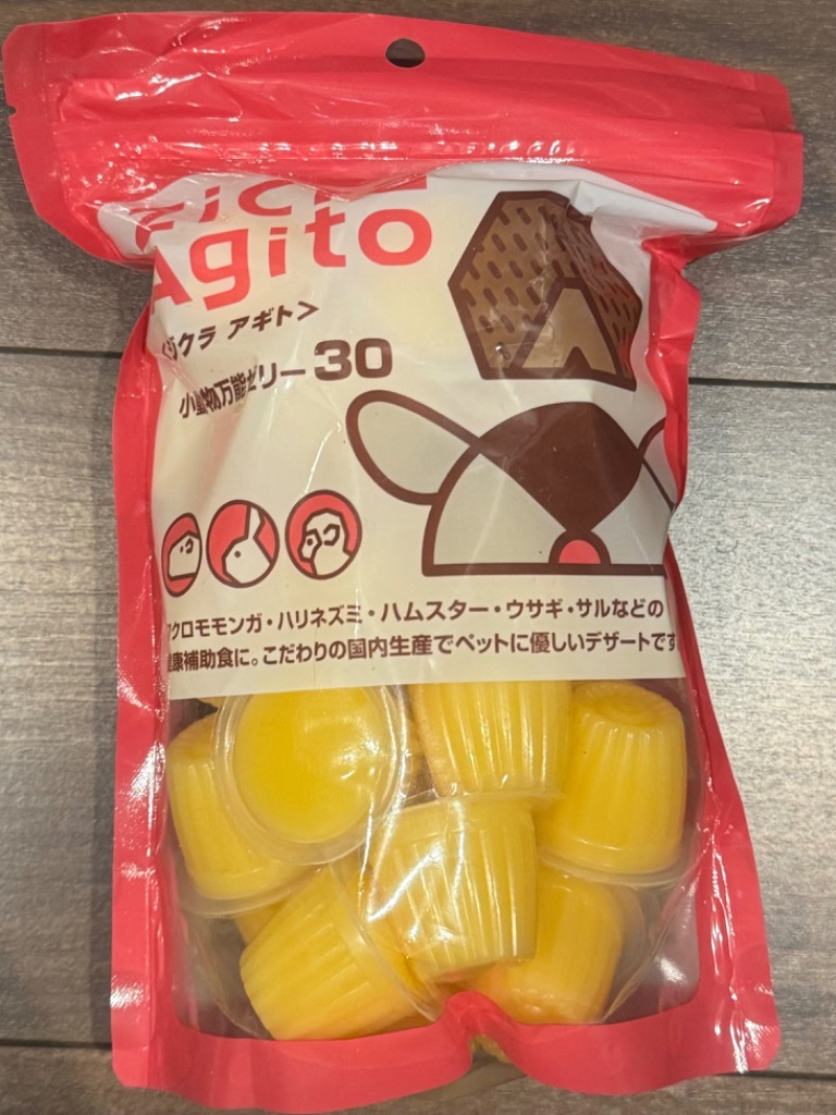 Zicra ジクラ アギト 小動物万能ゼリー 30個入 フクロモモンガ