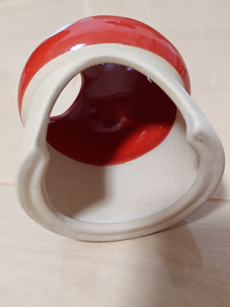 三晃商会 素焼きハウス きのこ ドワーフ ハムスター ハウス 陶器製