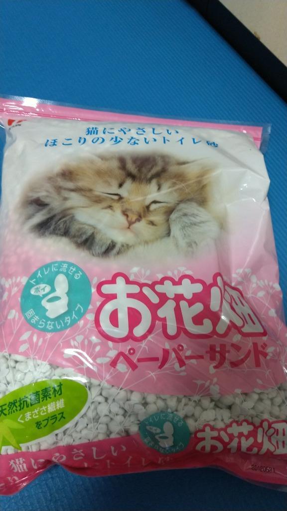 猫砂 お花畑 ペーパーサンド ７Ｌ 猫砂 紙 流せる 燃やせる お一人様６点限り :74041:チャーム charm ヤフー店 - 通販 -  Yahoo!ショッピング