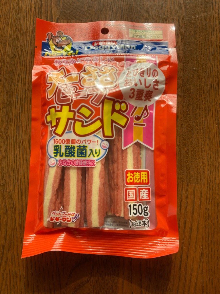 ドギーマン チーささビーフサンド 乳酸菌入り １５０ｇ 犬 おやつ : 87737 : チャーム charm ヤフー店 - 通販 -  Yahoo!ショッピング