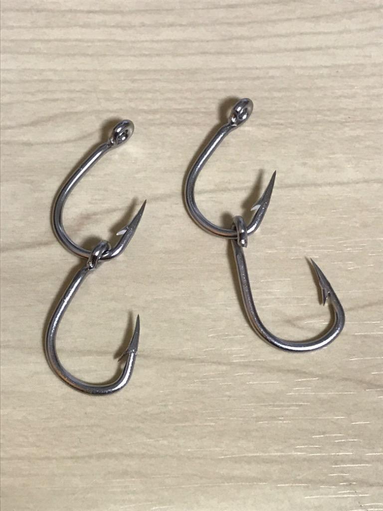 SHADDOCK シングルフック カン付き ヒラマサ針 ステンレス釣りフック サバ ブリ マグロ 大物向け 50本1/0  :49049928490:チャンスAA - 通販 - Yahoo!ショッピング
