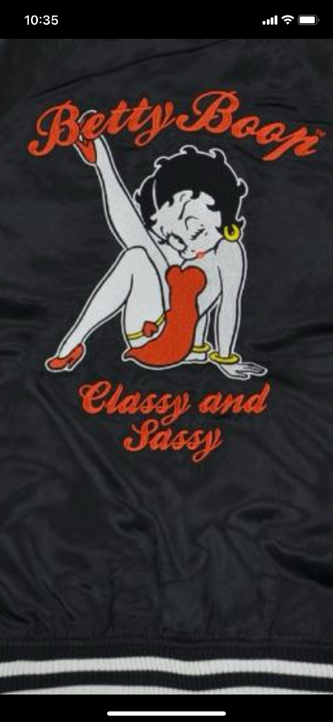 BETTY BOOP ベティブープ ベティちゃん スカジャン 刺繍 長袖
