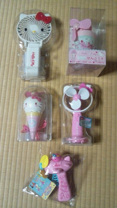 sanrio sanrio ハローキティ ハンディファン N-2005-890804