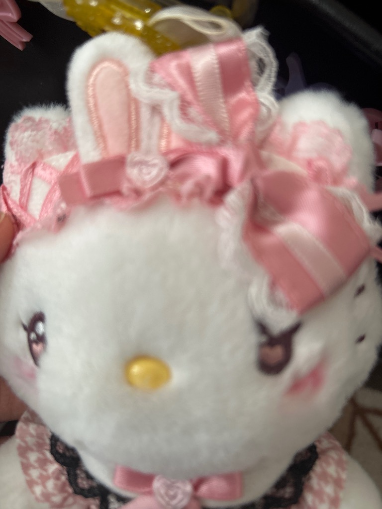ハローキティ マスコットホルダー 夢リボン サンリオ sanrio