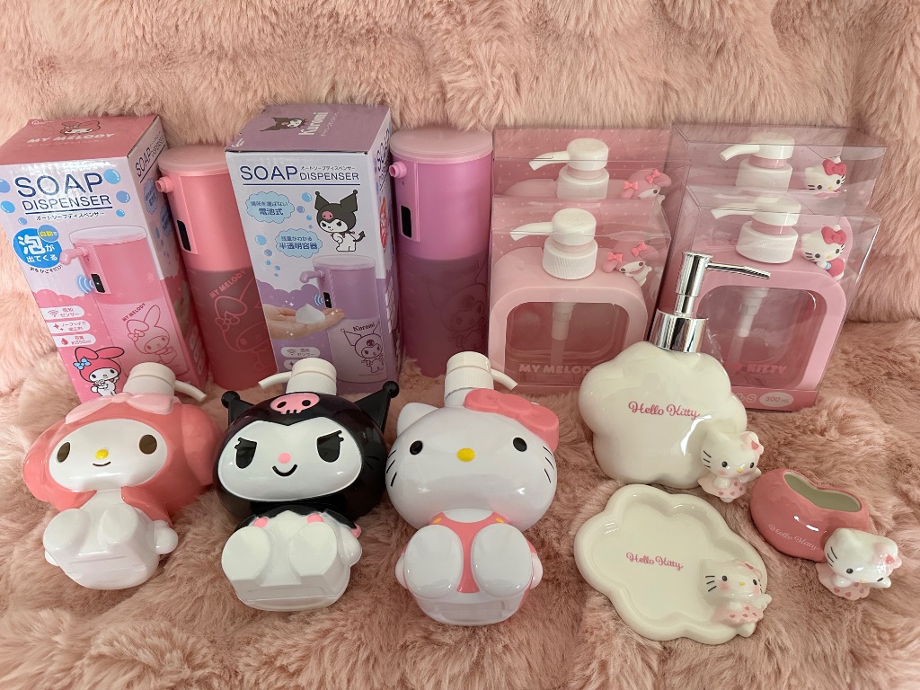 ハローキティ ポンプボトル 300ml S バスタイム ソープボトル