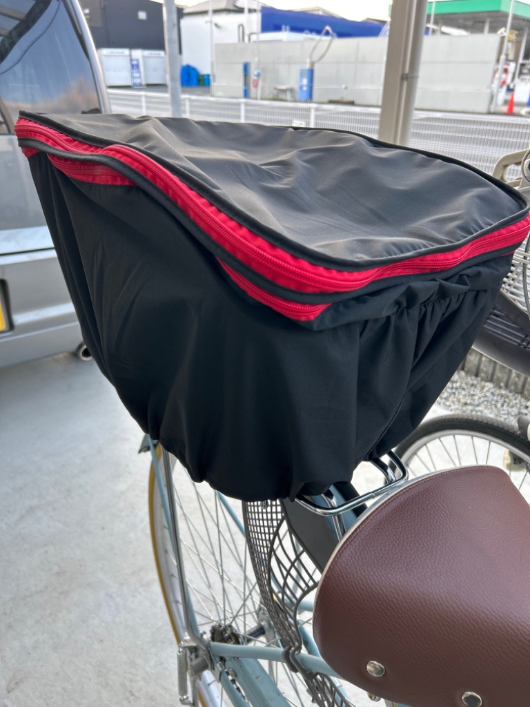 自転車 かご カバー 後ろカゴ 2段式 防水 おしゃれ かわいい 雨