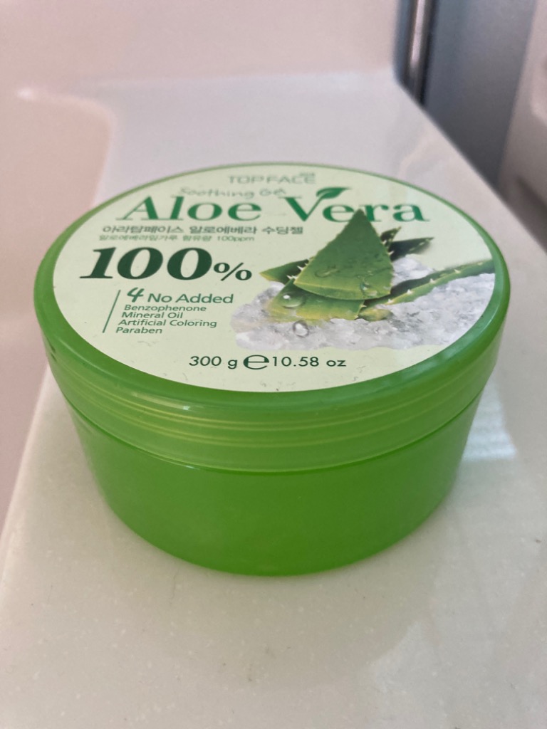 TOPFACE アロエジェル アロエベラ ボディクリーム 100％ 3個