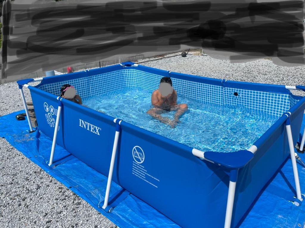 5％OFF】 INTEX インテックス 28200 METAL FRAME POOL アウトドア