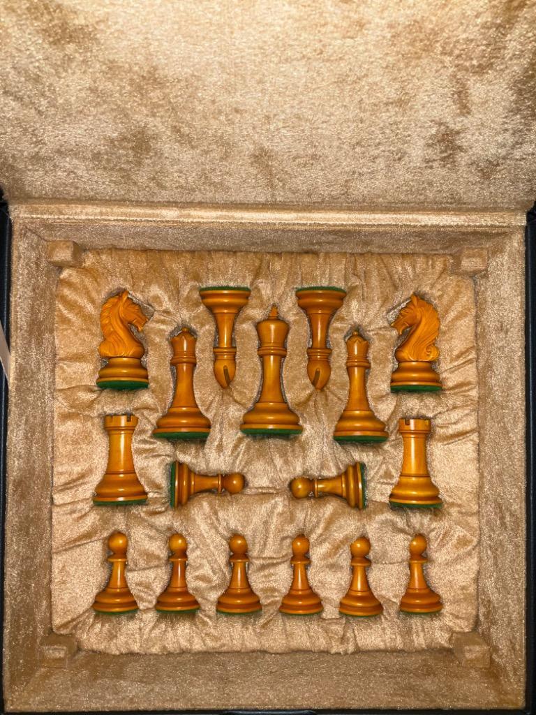 ChessJapan プレミアム・チェスボックス チェス駒用収納箱 最大10.5cm